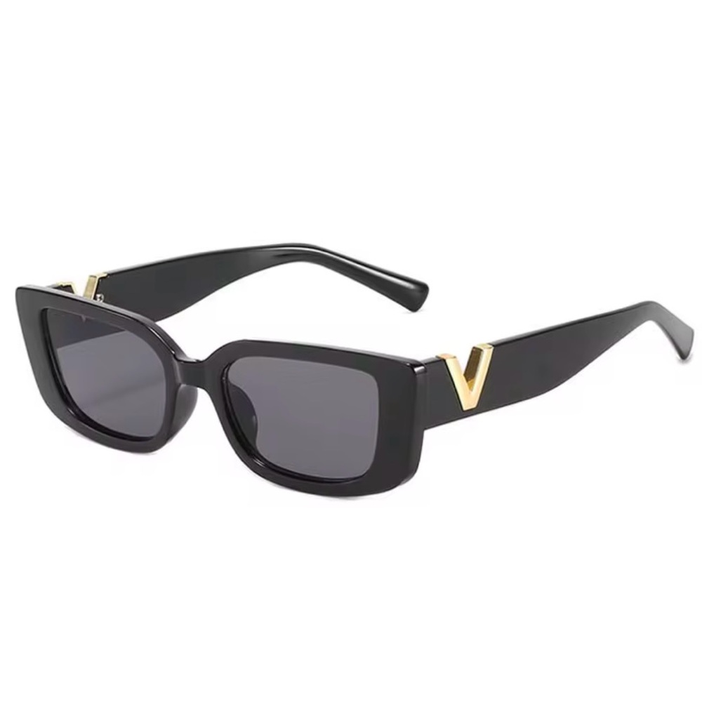 Luxury Vintage Retro Square Sunglasses Women 2025 Fashion V Brand Designer